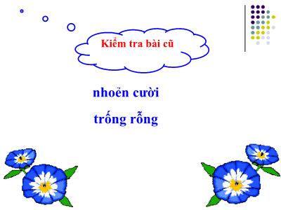 Bài giảng Chính tả Lớp 3 - Tuần 8: Nghe viết: Các em nhỏ và cụ già