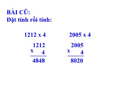 Bài giảng môn Toán 3 - Luyện tập (Trang 114)