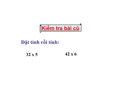 Bài giảng môn Toán khối 3 - Luyện tập trang 23