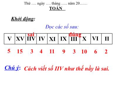 Bài giảng môn Toán lớp 3 - Luyện tập trang 122