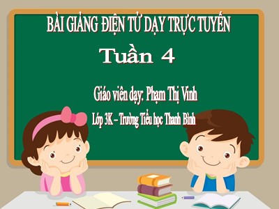 Bài giảng Toán 3 - Tiền Việt Nam - Giáo viên: Phạm Thị Vinh