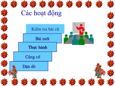 Bài giảng Toán 3 - Tiết 100: Phép cộng các số trong phạm vi 10000