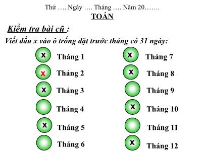 Bài giảng Toán học 3 - Hình tròn, tâm, đường kính, bán kính