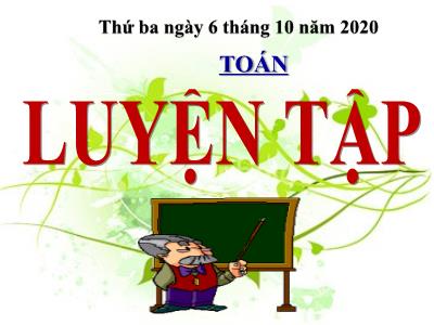 Bài giảng Toán khối 3 - Luyện tập trang 23