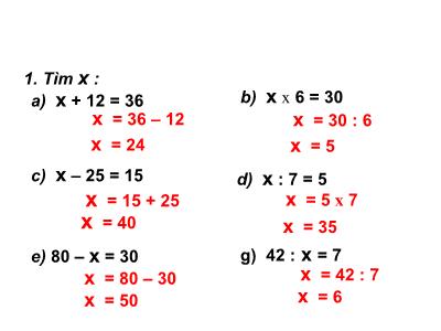 Bài giảng Toán khối 3 - Luyện tập (trang 40)