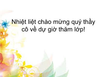 Bài giảng Toán lớp 3 - Diện tích của một hình