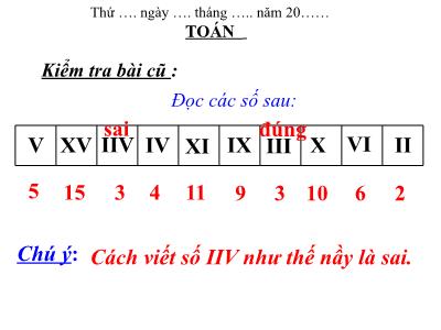 Bài giảng Toán lớp 3 - Luyện tập trang 122