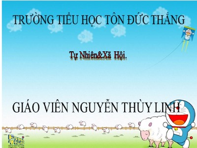 Bài giảng Tự nhiên và xã hội 3 - Quả - Giáo viên: Nguyễn Thùy Linh