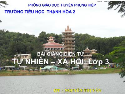 Bài giảng Tự nhiên & xã hội 3 - Bài 19: Các thế hệ trong một gia đình - GV: Nguyễn Thị Vân