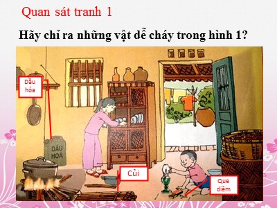 Bài giảng Tự nhiên & xã hội lớp 3 - Bài 23: Phòng cháy khi ở nhà