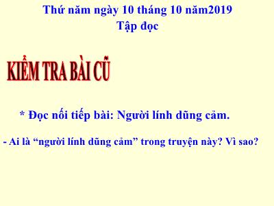 Bài giảng Tập đọc 3 - Cuộc họp của chữ viết