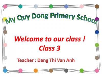 Bài giảng Tiếng Anh 3 - Unit 11: This is my family - Lesson 3