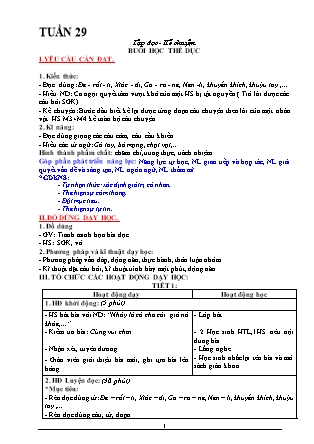 Giáo án Tổng hợp các môn Lớp 3 theo CV2345 - Tuần 29 - Năm học 2021-2022