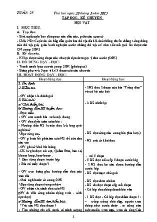 Giáo án Tổng hợp các môn Lớp 3 - Tuần 25 - Năm học 2014-2015