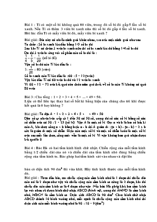 150 Bài toán nâng cao Lớp 3-5 (Có đáp án)