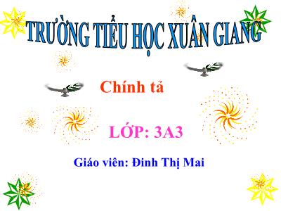 Bài giảng Tiếng Việt 3 - Chính tả (Nghe viết): Tiếng đàn - NH 2021-2022 (GV: Đinh Thị Mai)