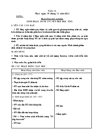 Kế hoạch bài dạy Lớp 3 - Tuần 16 NH 2022-2023 (GV: Nguyễn Thị Loan)
